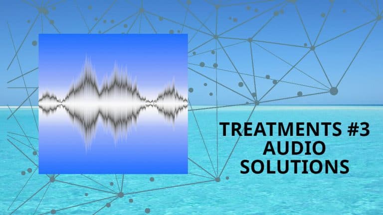tinnitus treatments #3: audio solutions